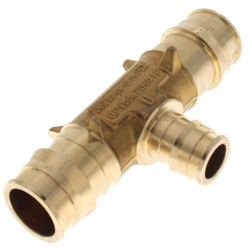 Main product image of 3/4" x 3/4" x 1/2" ProPEX Reducing Tee (Lead Free Brass)
