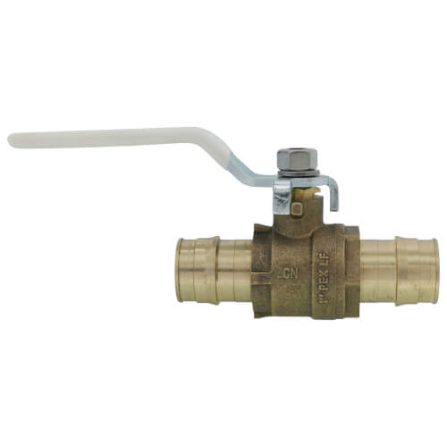 1" ProPEX Full Port Brass Commercial Ball Valve, SS Ball and Stem (Lead Free)
