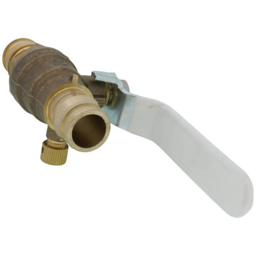 Main product image of 3/4" ProPEX Brass Stop and Drain Ball Valve (Lead Free)