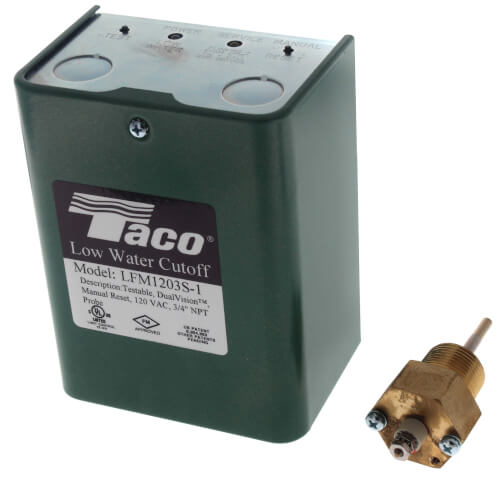 LFM1203S1 Taco LFM1203S1 Electronic, (120V) Man. Reset Low Water