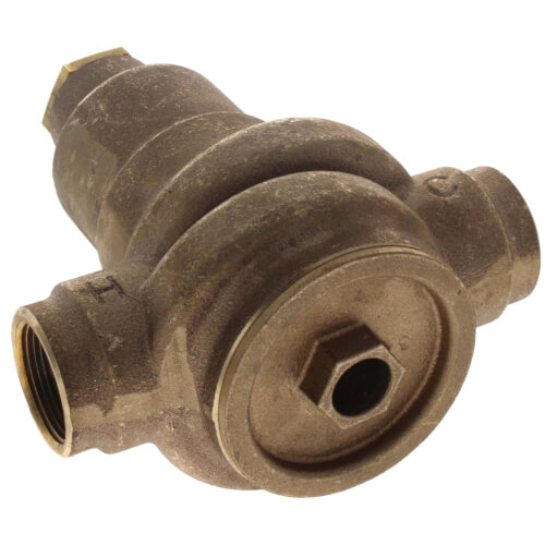 1-1/4" x  1-1/2" HydroGuard XP Supply Fixture, Rough Bronze (90°-160°F)