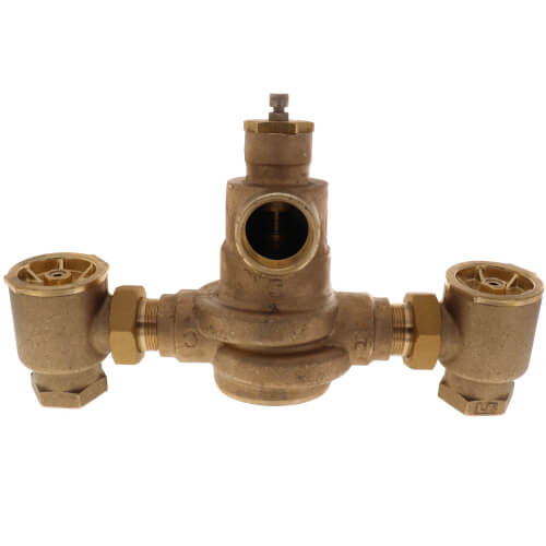 1-1/4" x  1-1/2" HydroGuard XP Supply Fixture, Rough Bronze (60°-90°F)