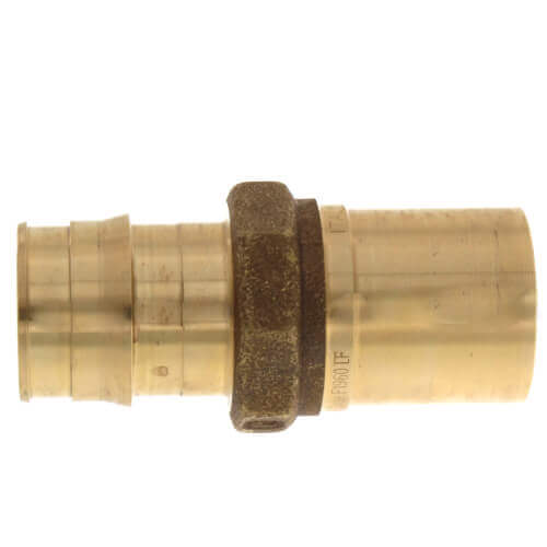 Main product image of 3" ProPEX x 3" Copper Press Brass Fitting Adapter (Lead Free)