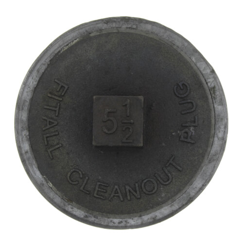 Main product image of 5-1/2" Lead Fit-All Cleanout Plug
