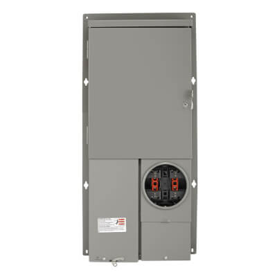 Main product image of 12 Circuit, 12 Space Outdoor Ring-Type Meter Main Combo Break, Solar Ready (200A)