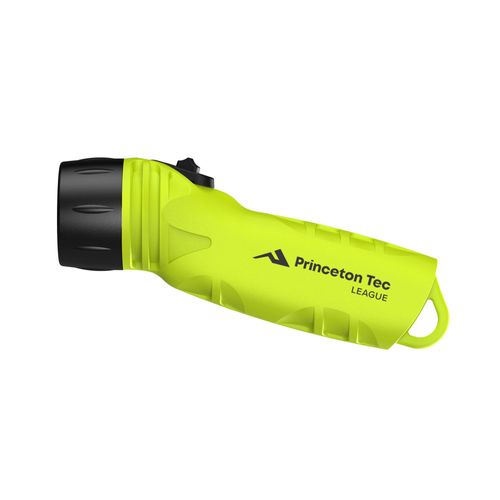 Main product image of League 420 Ergonomic Diveable Waterproof Handheld Flashlight, 420 Lumen, 3.5 Hr Run Time (Neon Yellow)