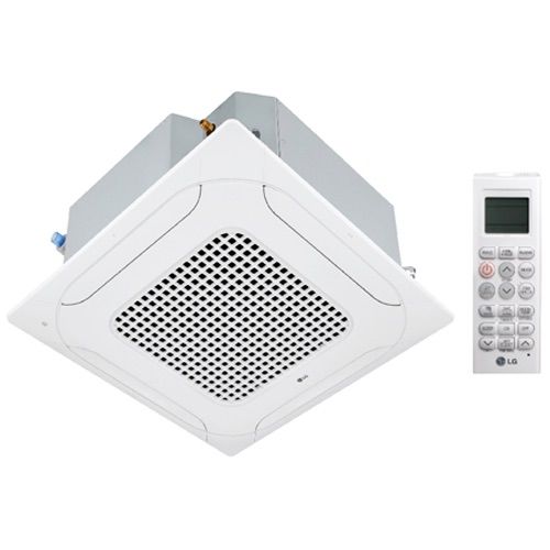 Main product image of 18,000 BTU, R-32, 20.5 SEER2 Multi F 2 x 2 4-Way Ceiling Cassette High Efficiency Single/Multi Zone Inverter Heat Pump w/out Grill (Indoor Unit)