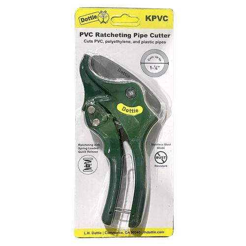 Main product image of 1/2" to 1" Sch 40 PVC Ratcheting Pipe Cutter