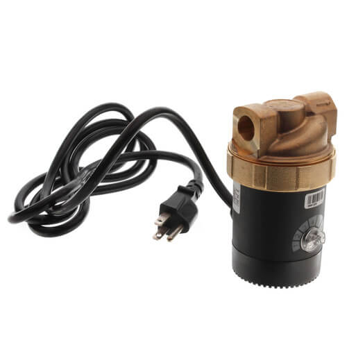 Main product image of Ecocirc Circulator w/ Multi-Speed & Plug, Lead Free Brass (1/2" Sweat)