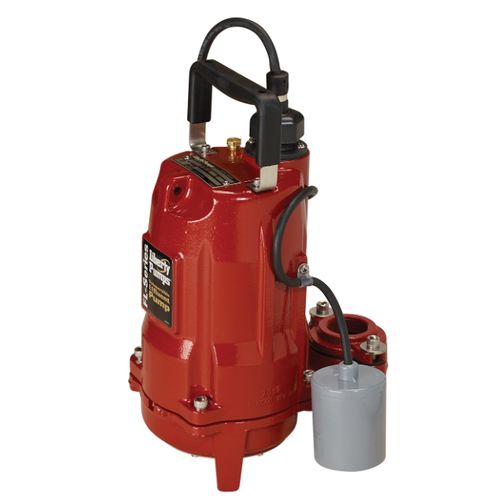 Main product image of FL72M-5 3/4 HP, Effluent Pump, 1 PH, 208-230v, 50' Cord, 1-1/2" Discharge, Manual