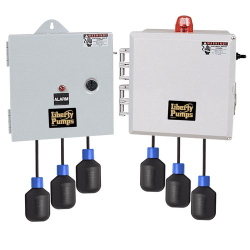 Main product image of 120/208/240v Simplex Control Panel, 1 PH, NEMA 1, 0 - 14.9  Full Load Amps, 3 Float, 50 Ft. Cord