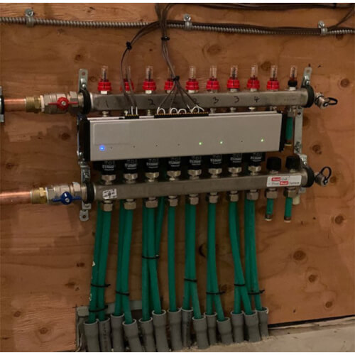 Linear-X6 6-Valve Hydronic Manifold Actuator/Control All-in-One Operating System