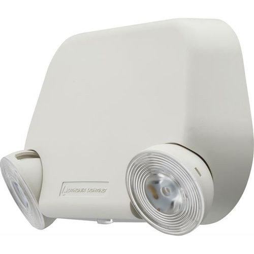 Main product image of 2-Head Low Profile LED Emergency Light, 120/277V (White), EU2L-M12