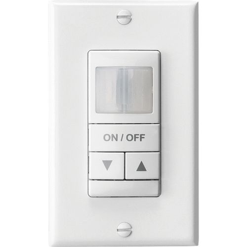 Main product image of Light Dual Technology PIR/Microphonics Low Voltage Wall Switch Sensor (White), NWSX-PDT-LV-DX-WH