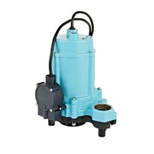 Main product image of 6EC-CIA-DS 1/3 HP Cast Iron Sump & Light Effluent Pump, Diaphram Actuated Switch, 18' Cord
