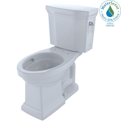 Main product image of CST404CUFRG#01 Promenade II 1.0 GPF 2-Piece Elongated 1.0 GPF Universal Height Toilet w/ CEFIONTECT & Right Hand Trip Lever (Cotton White)