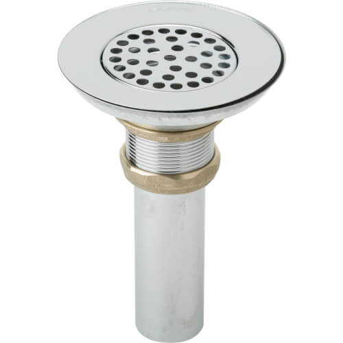 Main product image of Type 304 Nickel Plated Body w/ Perforated 3" Grid Strainer, LK18