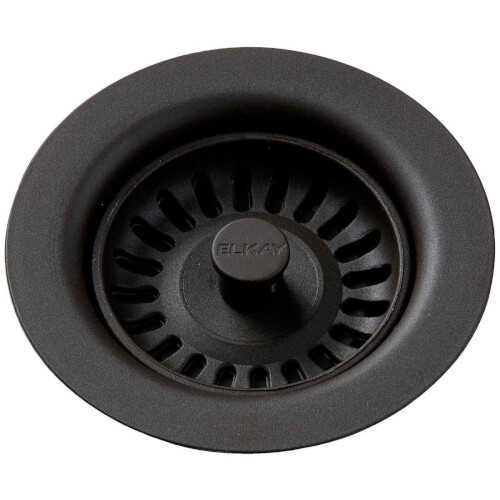 Main product image of Drain Fitting with Removable Basket Strainer and Rubber Stopper Mocha, LKQS35MC