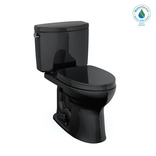 Main product image of MS454124CEF#51 Drake II 2-Piece Elongated 1.28 GPF Universal Height Toilet w/ SS124 Softclose Seat, Washlet+ Ready (Ebony)