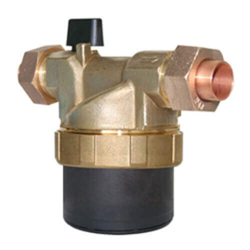 Main product image of D5-38/090B, D5 Series, Vario Bronze Circulator, 8-24V DC w/Built-in Ball, Union, Bleeder & Check Valve (1/2" Sweat)