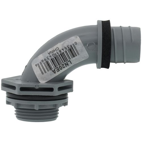 Main product image of 3/4" 90-Degree One-Piece Liquidtight Non-Metallic Fitting