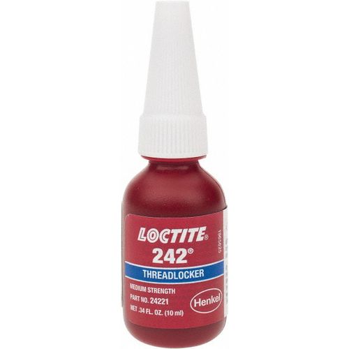 Main product image of Loctite 242 Medium Strength Blue Threadlocker, 10ml, 135354