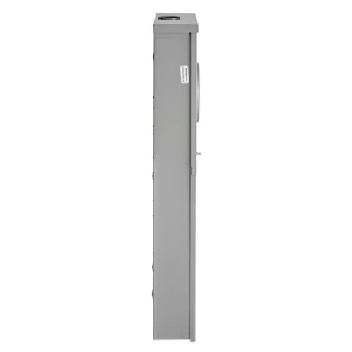 Main product image of 8 Circuit, 8 Space Overhead Ringless Meter Main Combo Breaker w/ Lever Bypass (150A)