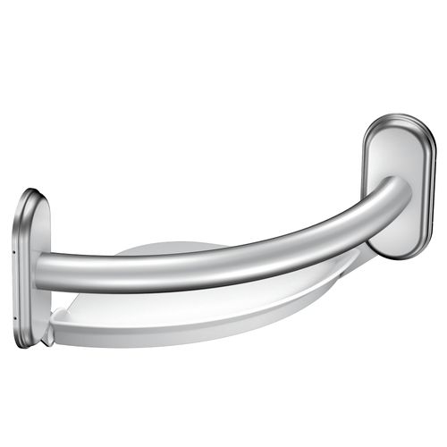 Main product image of 9" Grab Bar w/ Corner Shelf, LR2354DCH (Chrome)