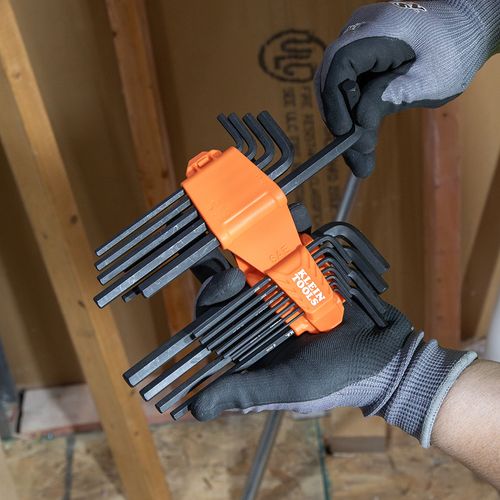 Main product image of 22 Piece L-Style Long Hex Key Set, SAE/Metric