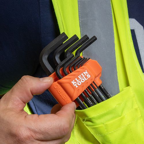 Main product image of 22 Piece L-Style Long Hex Key Set, SAE/Metric