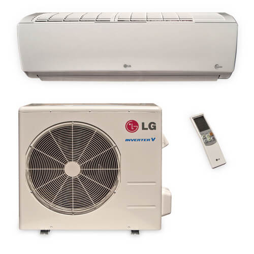 Main product image of 11,200 BTU, R-410A, Ductless 21.5 SEER 1-Zone Air Conditioner/Inverter Heat Pump Package