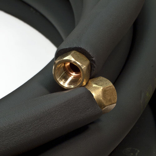 Main product image of 1/4" LL x 1/2" SL x 35 ft Refrigerant Line Set for Mini-Split, Flared