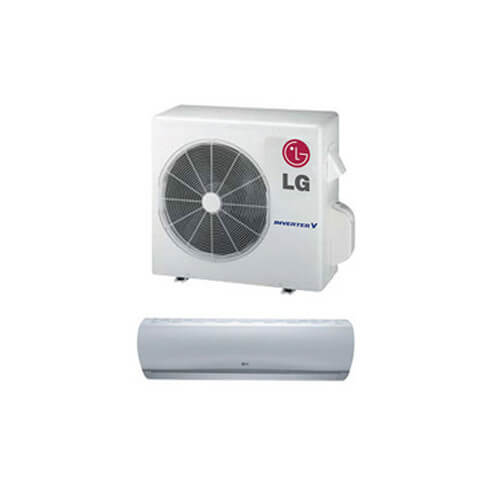 Main product image of 24,000 BTU, R-410A, 21 SEER Inverter Heat Pump - Long Piping (Bundle)