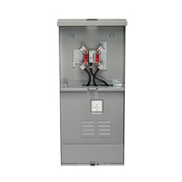 Main product image of 8 Circuit, 8 Space Overhead Ring-Type Meter Main Combo Breaker (150A)