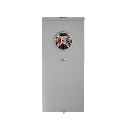 Main product image of 8 Circuit, 8 Space Overhead Ring-Type Meter Main Combo Breaker (200A)