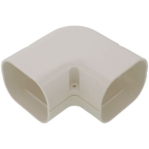 Main product image of 3" 90-Degree Flat Elbow Bend (White)