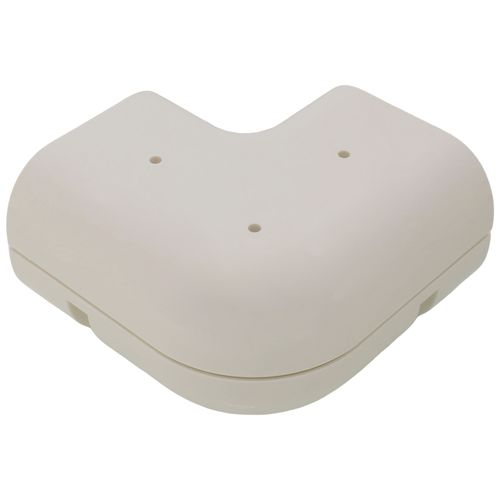 Main product image of 3" 90-Degree Flat Elbow Bend (White)