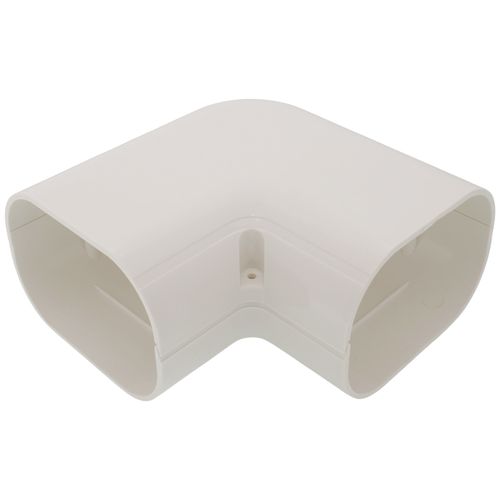 Main product image of 4" 90-Degree Flat Elbow Bend (White)