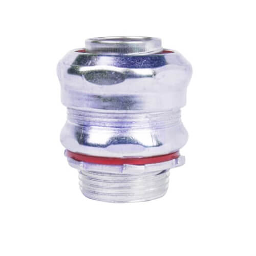 Main product image of 1-1/2" Zinc Straight Liquid Tight Connector