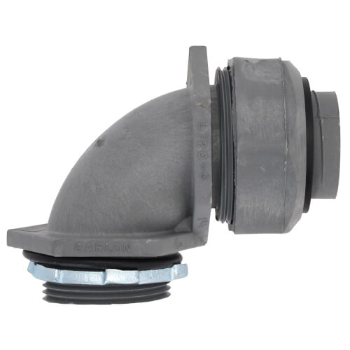 Main product image of 1-1/4" 90-Degree Two-Piece Liquidtight Non-Metallic Fitting