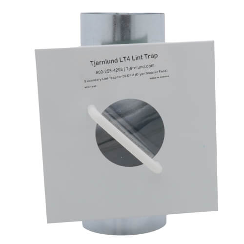 LT4 Tjernlund LT4 4" Secondary Dryer Lint Trap
