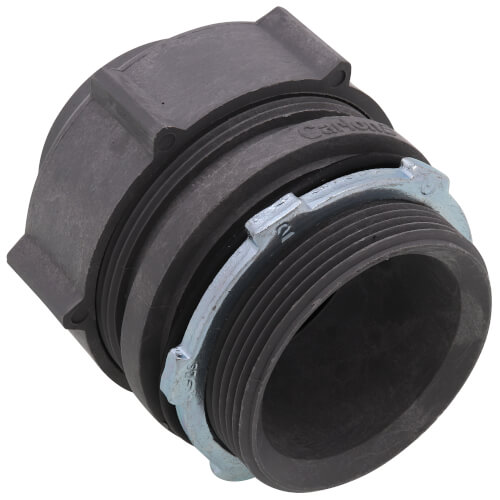 Main product image of 2" Straight Two-Piece Liquid Tight Non-Metallic Fitting