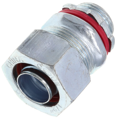Main product image of 1/2" Zinc Straight Liquid Tight Connector