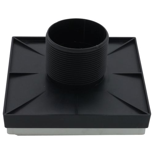 Main product image of 5 "x 5" LT5 Tile Drain Strainer, 2" Throat (Satin Stainless Steel)