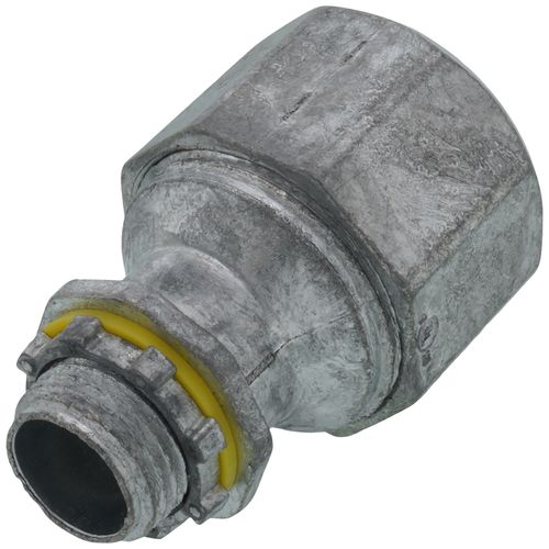 Main product image of 1/2" Zinc Liquid Tight Fitting for PVC Jacketed MC Cable and Teck 90 Cable, LTMC507