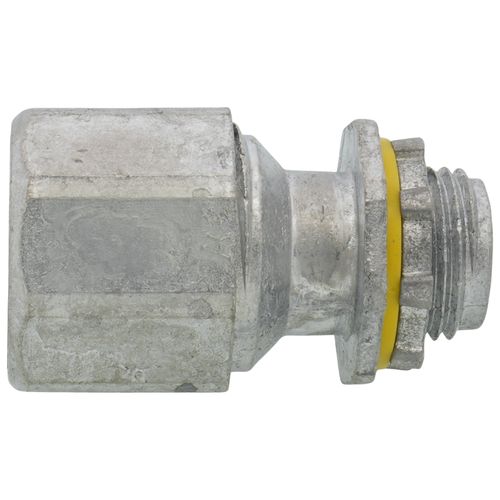 Main product image of 1/2" Zinc Liquid Tight Fitting for PVC Jacketed MC Cable and Teck 90 Cable