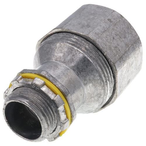 3/4" Zinc Liquid Tight Fitting for PVC Jacketed MC Cable & Teck 90 Cable
