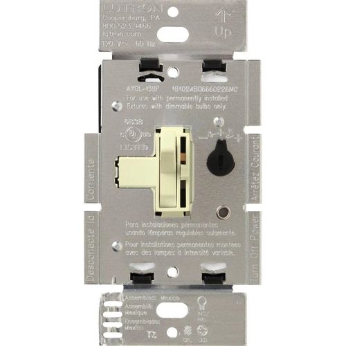 Main product image of Ariadni LED+ 3-Way Toggle & Dimmer Switch 250W (Almond)