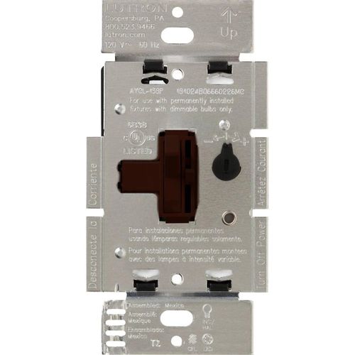 Main product image of Ariadni LED+ 3-Way Toggle & Dimmer Switch 250W (Brown)