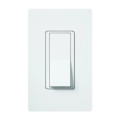 Main product image of Claro 120vac/600w Single Pole Rocker Switch (White)